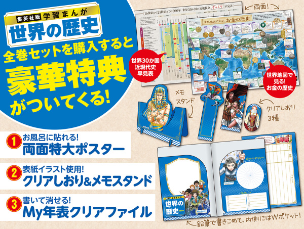 集英社版・学習まんが世界の歴史全巻セット（全１８巻セット）_5