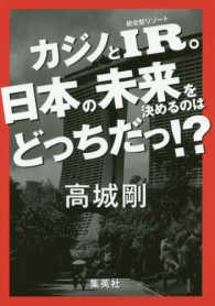 カジノとＩＲ。日本の未来を決めるのはどっちだっ！？