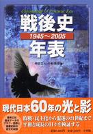 戦後史年表　１９４５～２００５