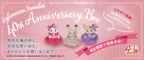 シルバニアファミリー　４０ｔｈアニバーサリーボックス_2