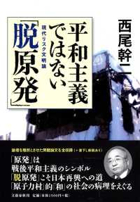 平和主義ではない「脱原発」―現代リスク文明論