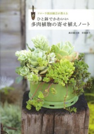 ひと鉢でかわいい多肉植物の寄せ植えノート