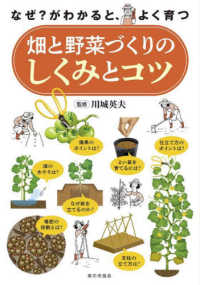 畑と野菜づくりのしくみとコツ - なぜ？がわかると、よく育つ