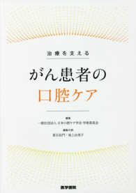 治療を支えるがん患者の口腔ケア