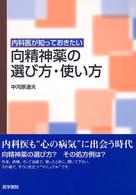 内科医が知っておきたい向精神薬の選び方・使い方