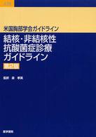 結核・非結核性抗酸菌症診療ガイドライン - 米国胸部学会ガイドライン （第２版）