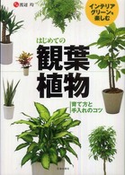 はじめての観葉植物 - インテリアグリーンを楽しむ