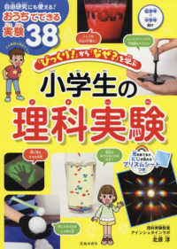 「びっくり！」から「なぜ？」を学ぶ小学生の理科実験