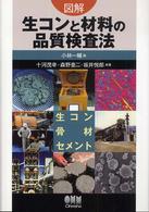 図解生コンと材料の品質検査法