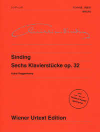 ウィーン原典版<br> シンディング　６つの小品　作品３２