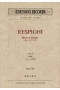 レスピーギ／交響詩ローマの松 ミニチュア・スコア