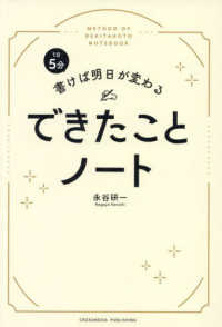 １日５分書けば明日が変わる　できたことノート