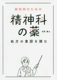 薬剤師のための精神科の薬　処方の意図を読む