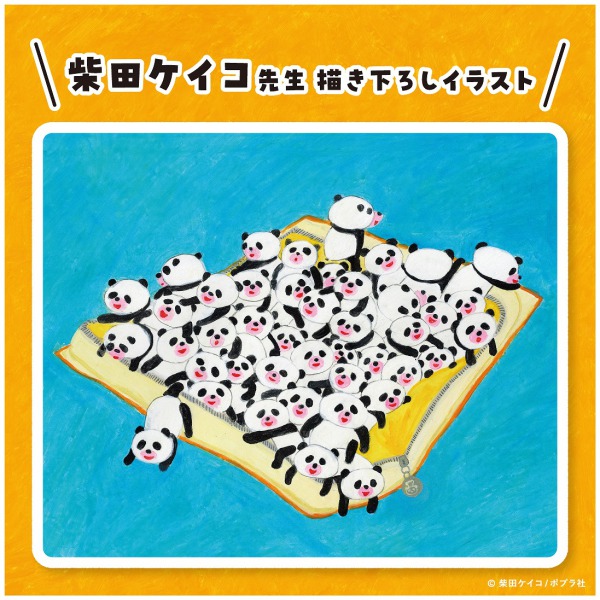 ［バラエティ］<br> パンダのおさじとフライパンダ絵本そのままポーチＢＯＯＫ_2