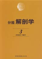 分担解剖学 〈第３巻〉 - 感覚器学・内臓学 小川鼎三 （改訂第１１版）