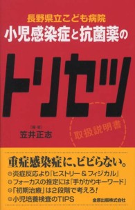 小児感染症と抗菌薬のトリセツ - 長野県立こども病院