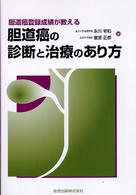胆道癌登録成績が教える胆道癌の診断と治療のあり方