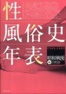 性風俗史年表　１９４５－１９８９　昭和「戦後」編