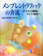 メンブレントラフィックの奔流―分子から細胞、そして個体へ