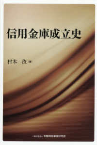 信用金庫成立史