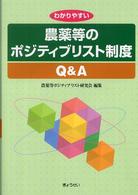 わかりやすい農薬等のポジティブリスト制度Ｑ＆Ａ