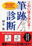 こわいほど当たる！筆跡診断 - 性格も相性も文字を書くだけでわかる