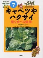 たのしい野菜づくり育てて食べよう 〈７〉 キャベツやハクサイ