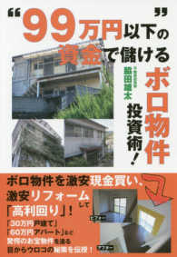 “９９万円以下”の資金で儲けるボロ物件投資術！