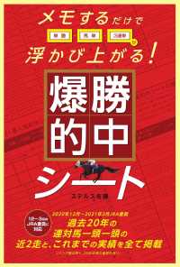 爆勝的中シート - メモするだけで単勝・馬単・３連単が浮かび上がる！