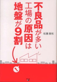 不良品が多い工場の原因は地盤が９割
