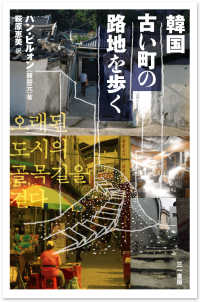 韓国　古い町の路地を歩く