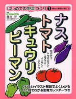 ナス・トマト・キュウリ・ピーマン - 実もの野菜の育て方 はじめての野菜づくり