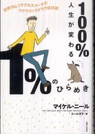 １００％人生が変わる１％のひらめき - 世界ｎｏ．１サクセスコーチのワクワク・ラクラク成功