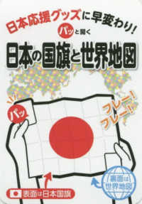 パッと開く日本の国旗と世界地図 - 日本応援グッズに早変わり！