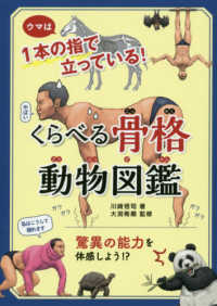 くらべる骨格動物図鑑 - ウマは１本の指で立っている！