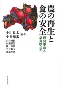 農の再生と食の安全 - 原発事故と福島の２年