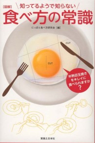 図解知ってるようで知らない食べ方の常識