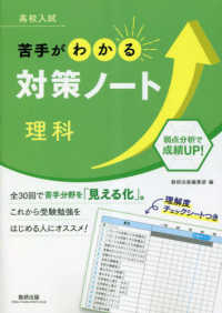 高校入試苦手がわかる対策ノート理科