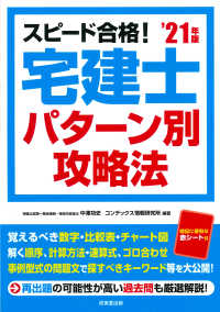 スピード合格！宅建士パターン別攻略法 〈’２１年版〉