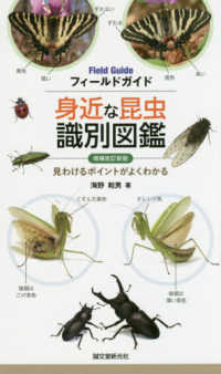 フィールドガイド<br> 身近な昆虫識別図鑑―見わけるポイントがよくわかる （増補改訂新版）