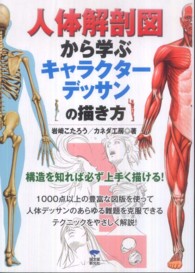 人体解剖図から学ぶキャラクターデッサンの描き方