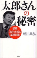 太郎さんの秘密 - 明解「麻生太郎」の基礎知識