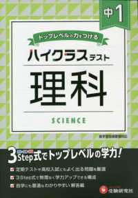 中１ハイクラステスト理科 - トップレベルの力をつける