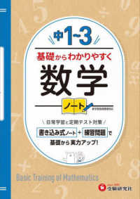 中１～３基礎からわかりやすく数学ノート