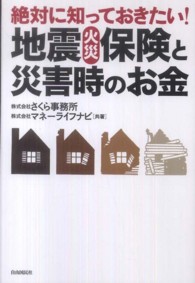 絶対に知っておきたい！地震火災保険と災害時のお金