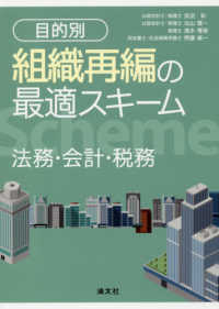 〔目的別〕組織再編の最適スキーム - 法務・会計・税務