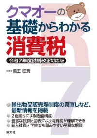 クマオーの基礎からわかる消費税 - 令和７年度税制改正対応版