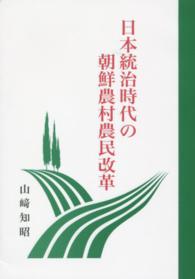 日本統治時代の朝鮮農村農民改革