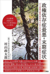 政権依存症最悪・末期症状