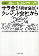 サラ金（消費者金融）・クレジット会社からお金を取り返す方法 - 過払い金回収マニュアル